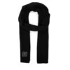 Calvin Klein Зимен шал Emblem LV04D8014G Черен цвят на ниска цена