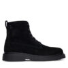 Calvin Klein Зимни обувки Combat Ess Lace Up Zip Boot Su YM0YM01371 Черен цвят на ниска цена