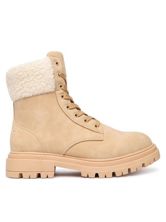 Calvin Klein Зимни обувки V3A5-83125-1628500 D Бежов цвят на ниска цена