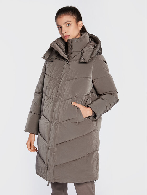 Calvin Klein Зимно яке K20K204690 Бежов Regular Fit цвят на ниска цена