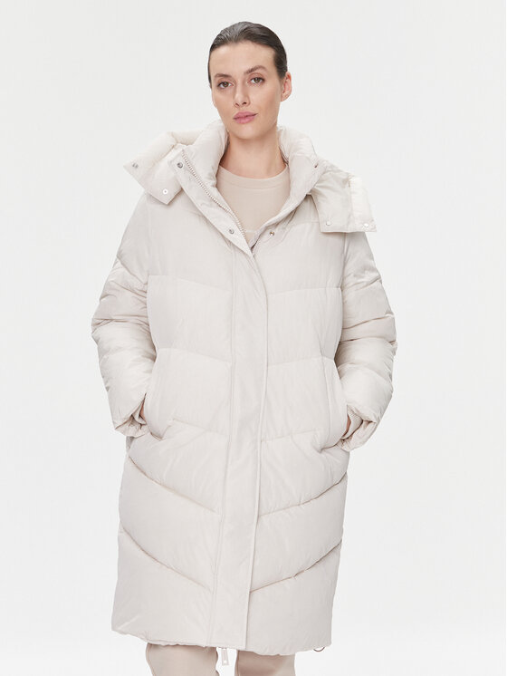 Calvin Klein Зимно яке Modern K20K205948 Екрю Relaxed Fit цвят на ниска цена