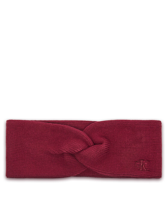 Calvin Klein Лента за глава Fine LV04F8019G Бордо цвят на ниска цена