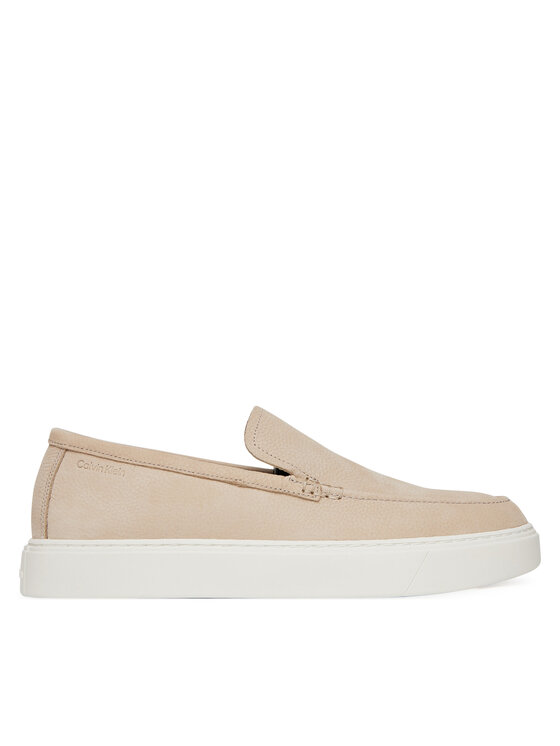 Calvin Klein Мокасини Hybrid Moccasin Nu HM0HM01902 Бежов цвят на ниска цена