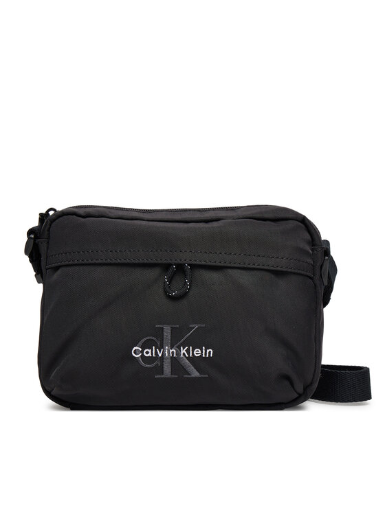 Calvin Klein Мъжка чантичка Bold Camera Bag LV04D3117G Черен цвят на ниска цена