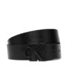 Calvin Klein Мъжки колан Ck Buckle Tumbled 35Mm Adj/Rev LV04D7049G Черен цвят на ниска цена