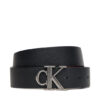 Calvin Klein Мъжки колан Monogram Buckle 35Mm Adj/Rev LV04D7017G Черен цвят на ниска цена