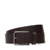 Calvin Klein Мъжки колан Warmth Buckle Smooth 35Mm LV04D7047G Кафяв цвят на ниска цена