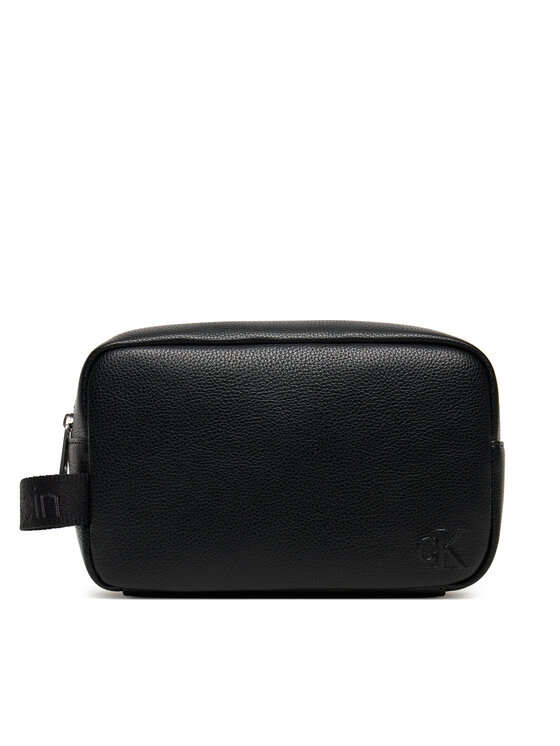 Calvin Klein Несесер Cargo Dopp Kit LV04D1090G Черен цвят на ниска цена