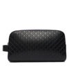 Calvin Klein Несесер Embossed Emblem Washbag LV04D1146G Черен цвят на ниска цена