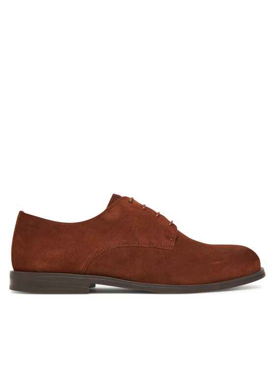 Calvin Klein Обувки Ess Rubber Derby Su HM0HM01928 Кафяв цвят на ниска цена
