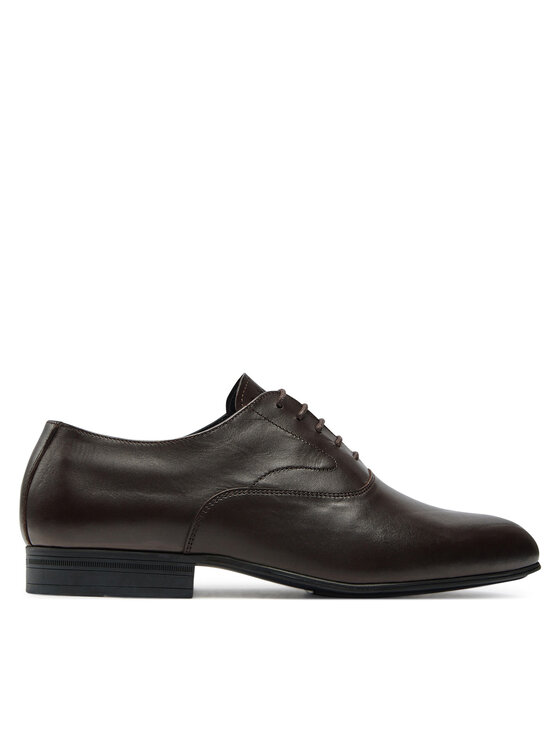 Calvin Klein Обувки HM0HM01690 Кафяв цвят на ниска цена