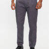 Calvin Klein Панталон от костюм Modern Twill Tapered Pleat K10K111490 Сив Slim Fit цвят на ниска цена