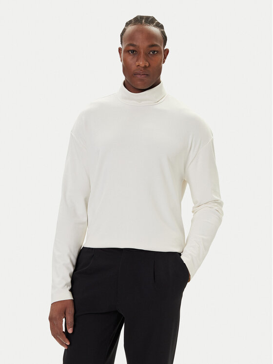 Calvin Klein Поло LV04LD215G Бял Regular Fit цвят на ниска цена