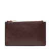 Calvin Klein Портфейл Emblem Aop Top Zip Cardcase LV04F1084G Кафяв цвят на ниска цена