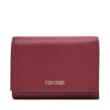 Calvin Klein Портфейл Foil Logo Trifold W/ Zip Pocket LV04F1117G Розов цвят на ниска цена