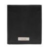 Calvin Klein Портфейл Plaque N/S Slim Billfold LV04D1069G Черен цвят на ниска цена