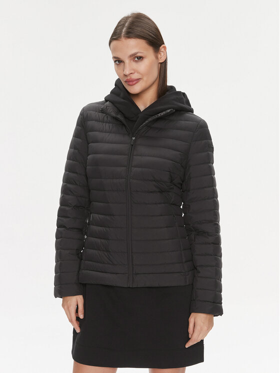 Calvin Klein Преходно яке Packable Super Lw Padded Jacket K20K206326 Черен Slim Fit цвят на ниска цена