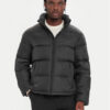 Calvin Klein Пухено яке LV04LD529G Черен Regular Fit цвят на ниска цена
