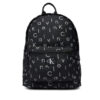 Calvin Klein Раница Aop Backpack IU0IU00725 Черен цвят на ниска цена