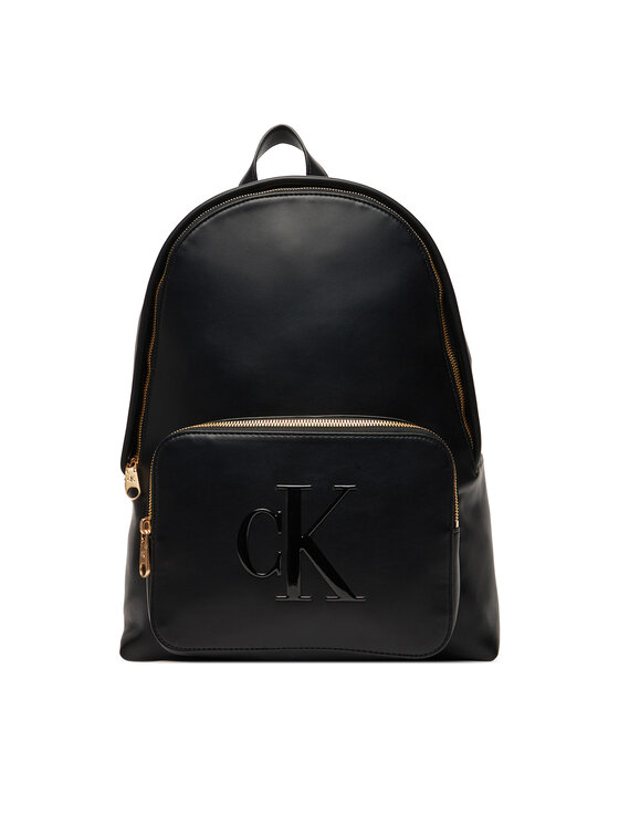 Calvin Klein Раница Bold Ck Backpack LV04F3233G Черен цвят на ниска цена