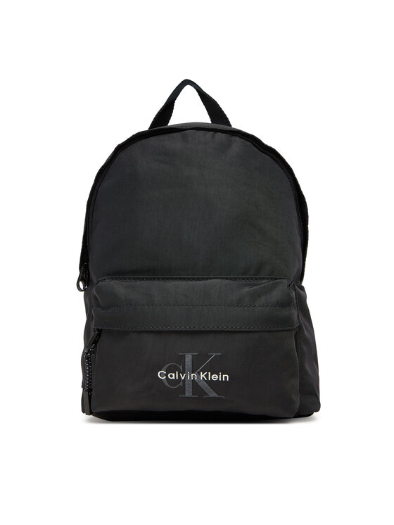 Calvin Klein Раница Bold Small Round Backpack LV04D3257G Черен цвят на ниска цена