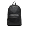 Calvin Klein Раница Emblem Emboss Round Backpack LV04D3202G Черен цвят на ниска цена