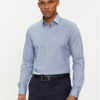 Calvin Klein Риза K10K112305 Син Slim Fit цвят на ниска цена