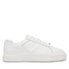 Calvin Klein Сникърси Basket Cups Lace Up Logo Tape YW0YW02007 Бял цвят на ниска цена