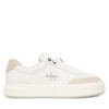 Calvin Klein Сникърси Basket Cupsole Laceup Lth Mix YW0YW02023 Бял цвят на ниска цена