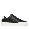 Calvin Klein Сникърси Chunky Cupsole Laceup Lth YM0YM01344 Черен цвят на ниска цена