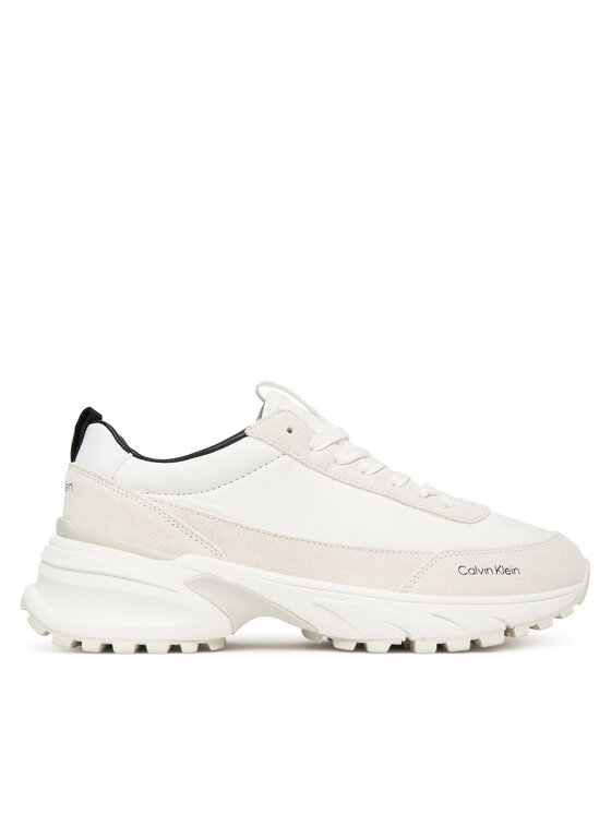 Calvin Klein Сникърси Hike Runner Mg Nylon Mix YW0YW02075 Бял цвят на ниска цена