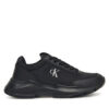Calvin Klein Сникърси Low Cut Lace Up V3A9-83105-1695 S Черен цвят на ниска цена