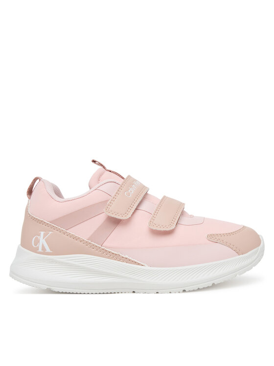 Calvin Klein Сникърси Low Cut Velcro Sneaker V1A9-83102-1845 D Розов цвят на ниска цена