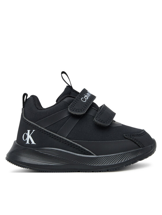 Calvin Klein Сникърси Low Cut Velcro Sneaker V1B9-83169-1845 M Черен цвят на ниска цена