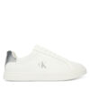 Calvin Klein Сникърси Low Pro Cups Laceup Lth Met HW0HW02846 Бял цвят на ниска цена