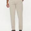 Calvin Klein Текстилни панталони K10K113647 Бежов Comfort Fit цвят на ниска цена
