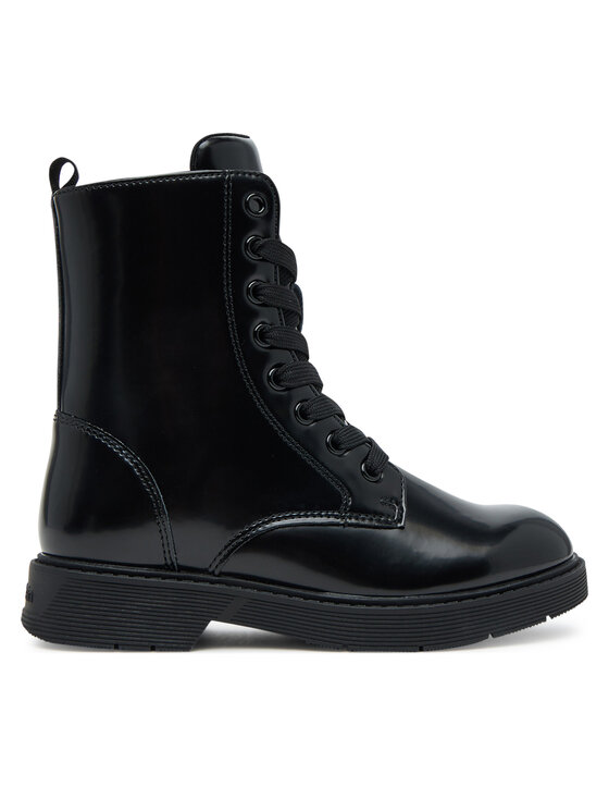 Calvin Klein Туристически oбувки V3X5-83185-1453 S Черен цвят на ниска цена