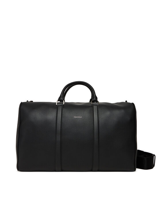 Calvin Klein Чанта за уикенд Raised Duffle LV04D3158G Черен цвят на ниска цена