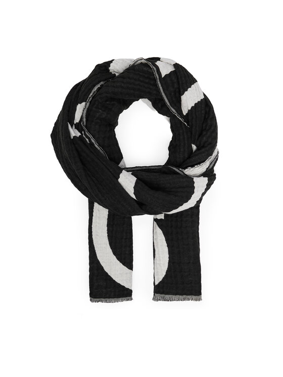 Calvin Klein Шал K60K612879 Черен цвят на ниска цена