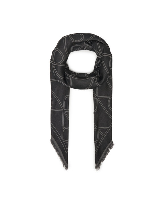 Calvin Klein Шал LV04D8062G Сив цвят на ниска цена