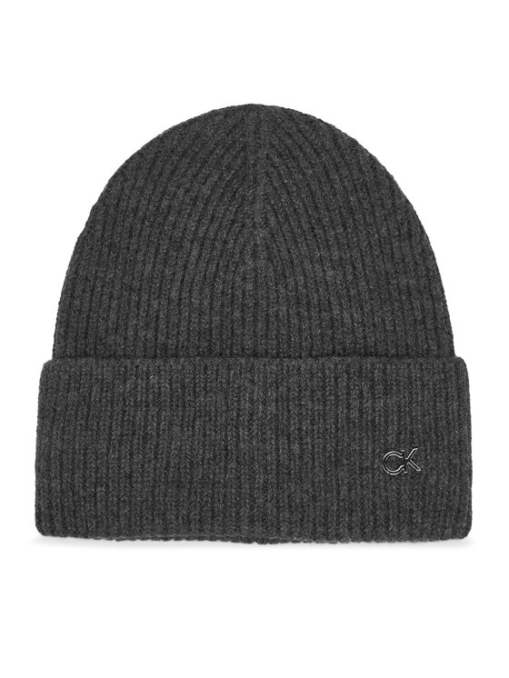 Calvin Klein Шапка Chunky K60K612873 Сив цвят на ниска цена