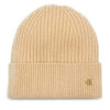 Calvin Klein Шапка Ck Metal Wool Beanie LV04D8032G Бежов цвят на ниска цена