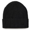 Calvin Klein Шапка Ck Metal Wool Beanie LV04D8032G Черен цвят на ниска цена
