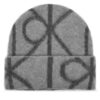 Calvin Klein Шапка Emblem Aop Brushed LV04D8071G Сив цвят на ниска цена