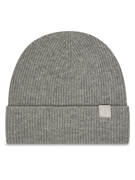 Calvin Klein Шапка Emblem LV04D8013G Сив цвят на ниска цена