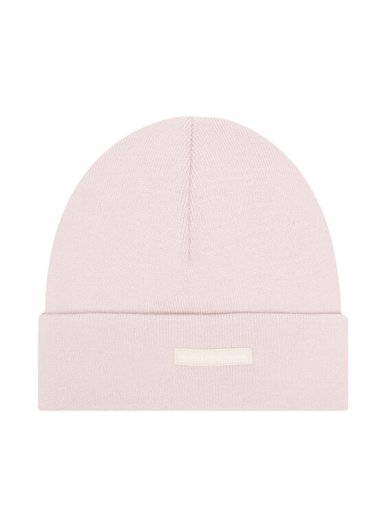 Calvin Klein Шапка Inst Patch Beanie K60K612322 Розов цвят на ниска цена