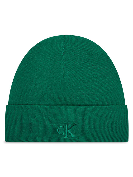 Calvin Klein Шапка LV04D8020G Зелен цвят на ниска цена