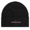 Calvin Klein Шапка Mono Logo Embro K60K612668 Черен цвят на ниска цена