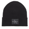 Calvin Klein Шапка Monologo LV04D8088G Черен цвят на ниска цена