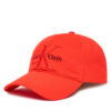 Calvin Klein Шапка с козирка Large Monologo LV04D5039G Червен цвят на ниска цена